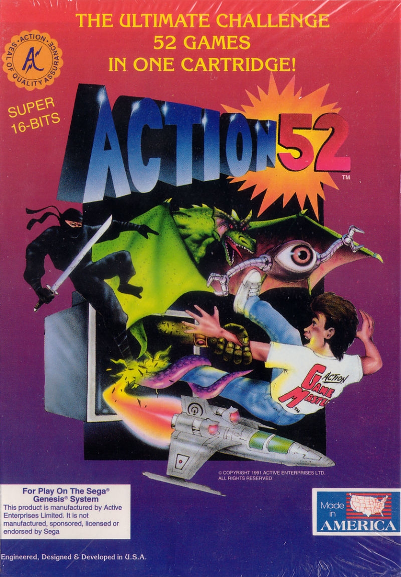 Action 52 (Unlicensed) (Genesis) (gamerip) (1993) MP3 - Download